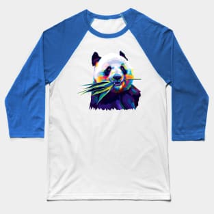 Panda Pop Art Baseball T-Shirt